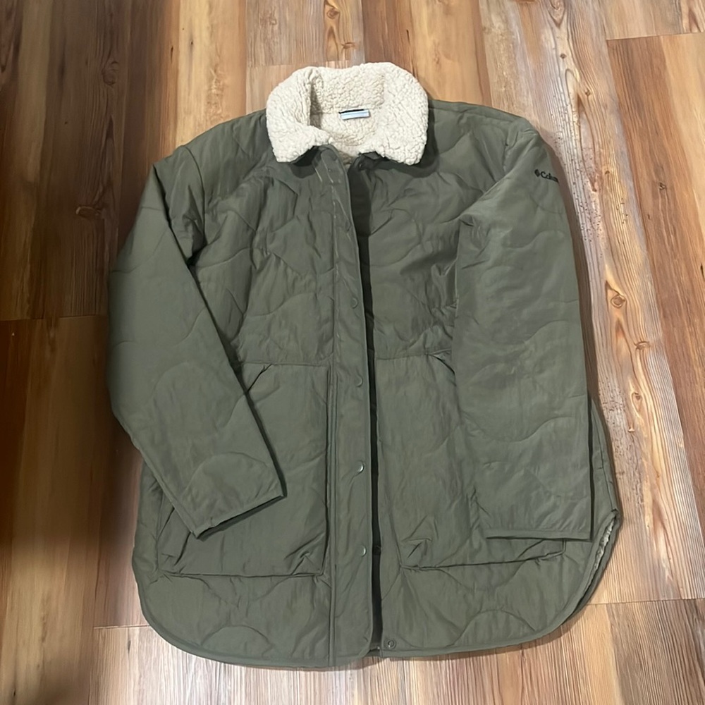 Columbia Olive Green Ski & Snow Jacket